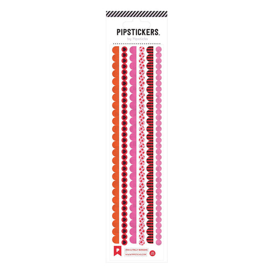 Pink & Frilly Borders