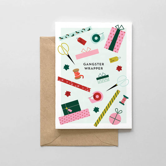 Gangster Wrapper Card