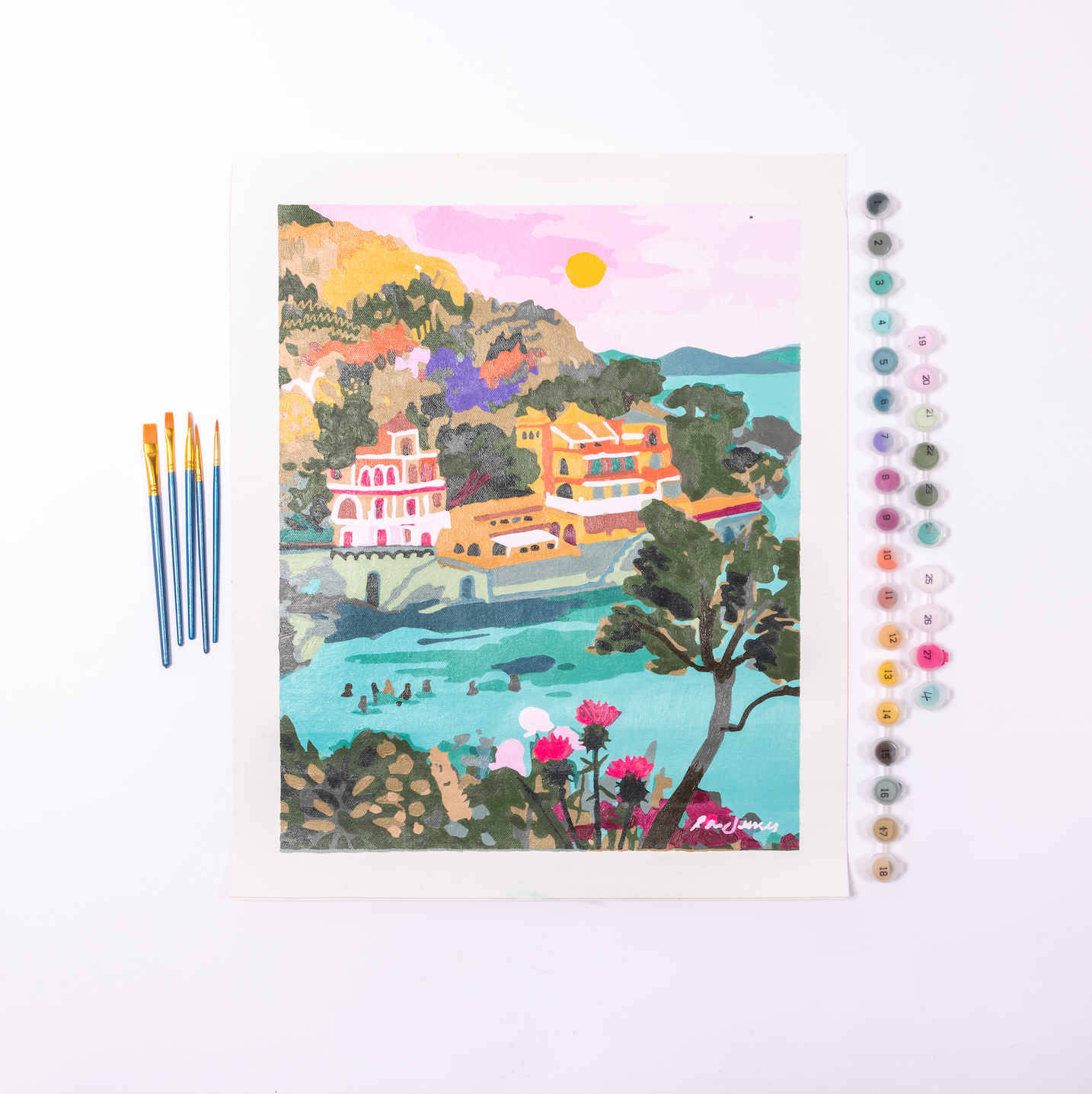 Paint by Numbers Deluxe | Portofino