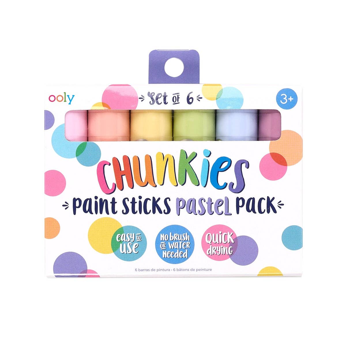 Chunkies Pastel Paint Sticks | Set of 6