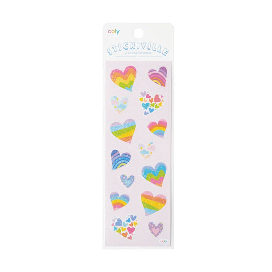 Stickiville Skinny | Rainbow Hearts