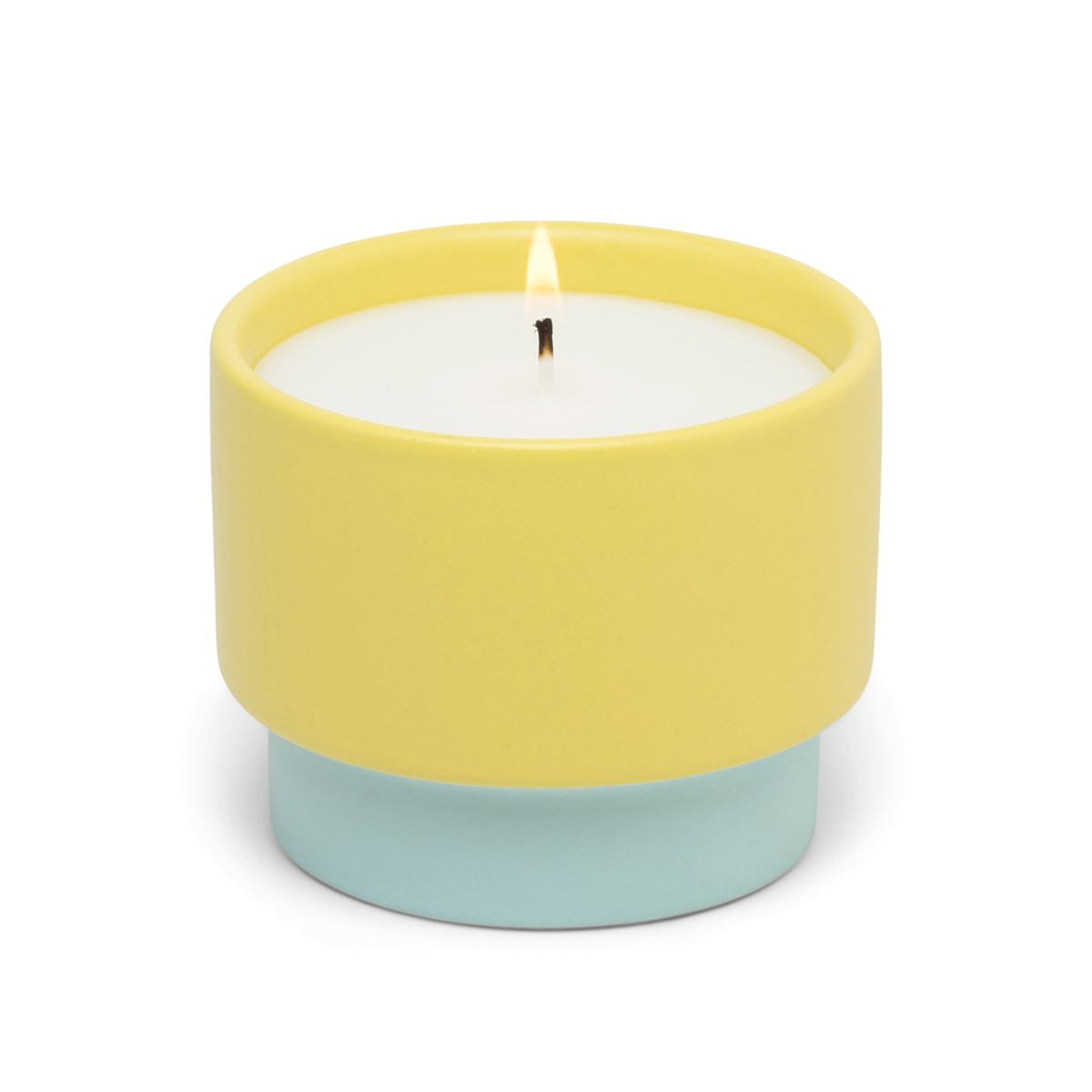 Color Block Candle - Minty Verde