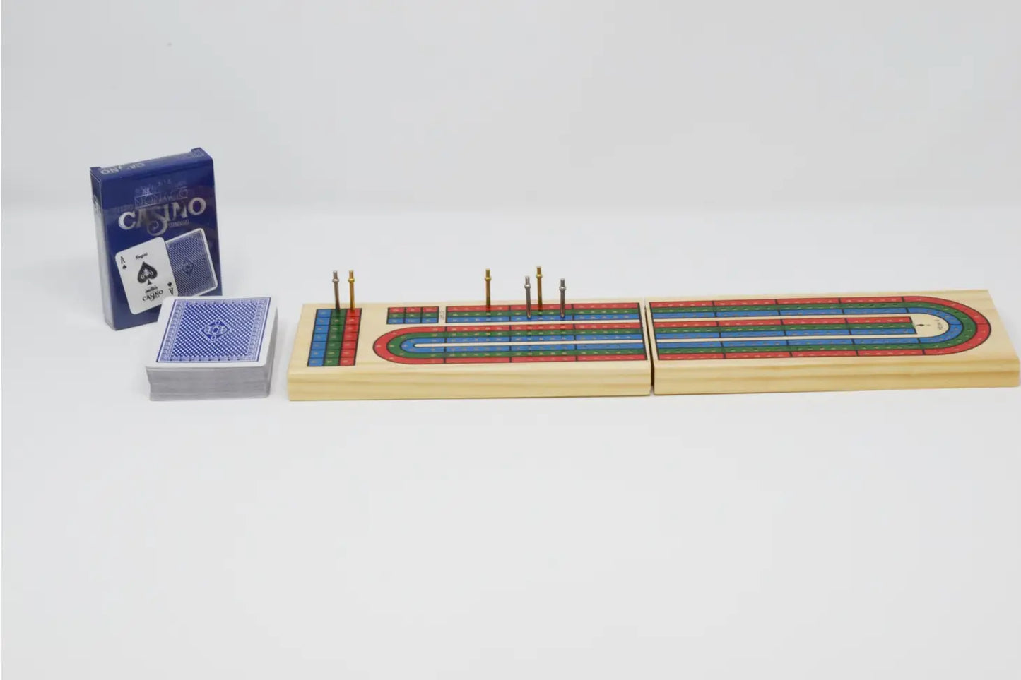 Wood Cribbage Game