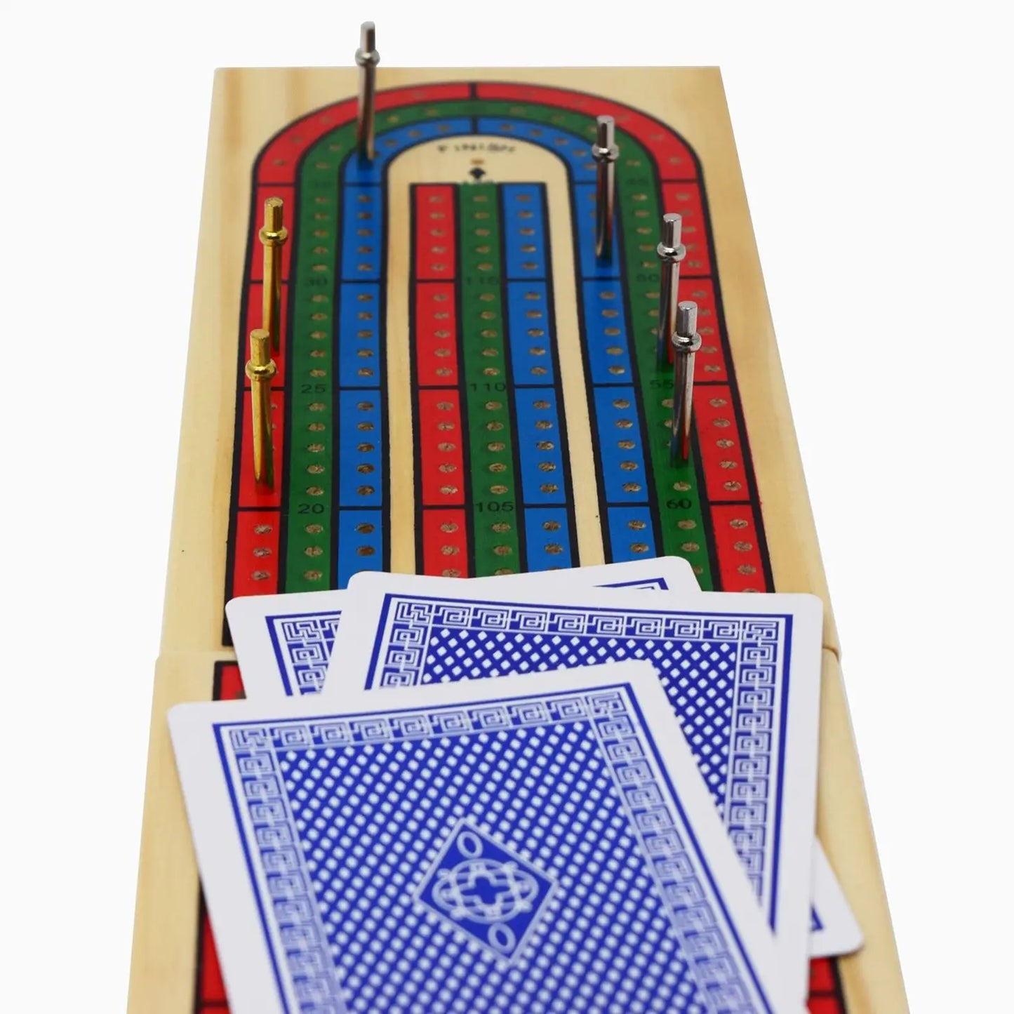 Wood Cribbage Game