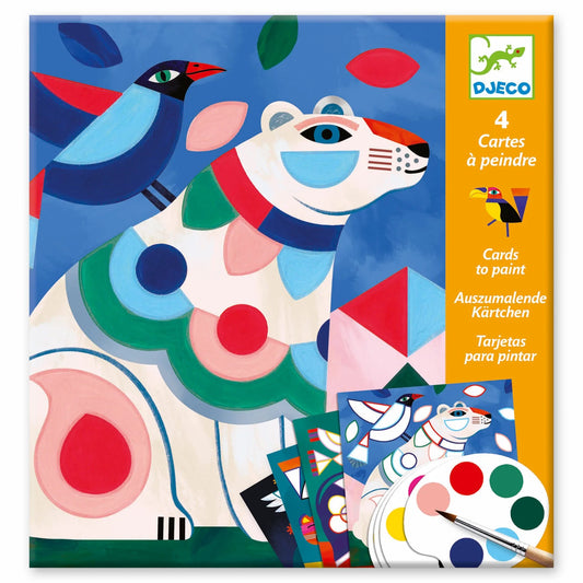 Fanciful Bestiary Surprise Watercolor Painting Set