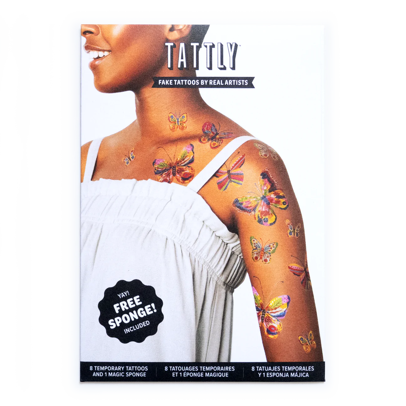 Fluttering Colors Tattoo Set