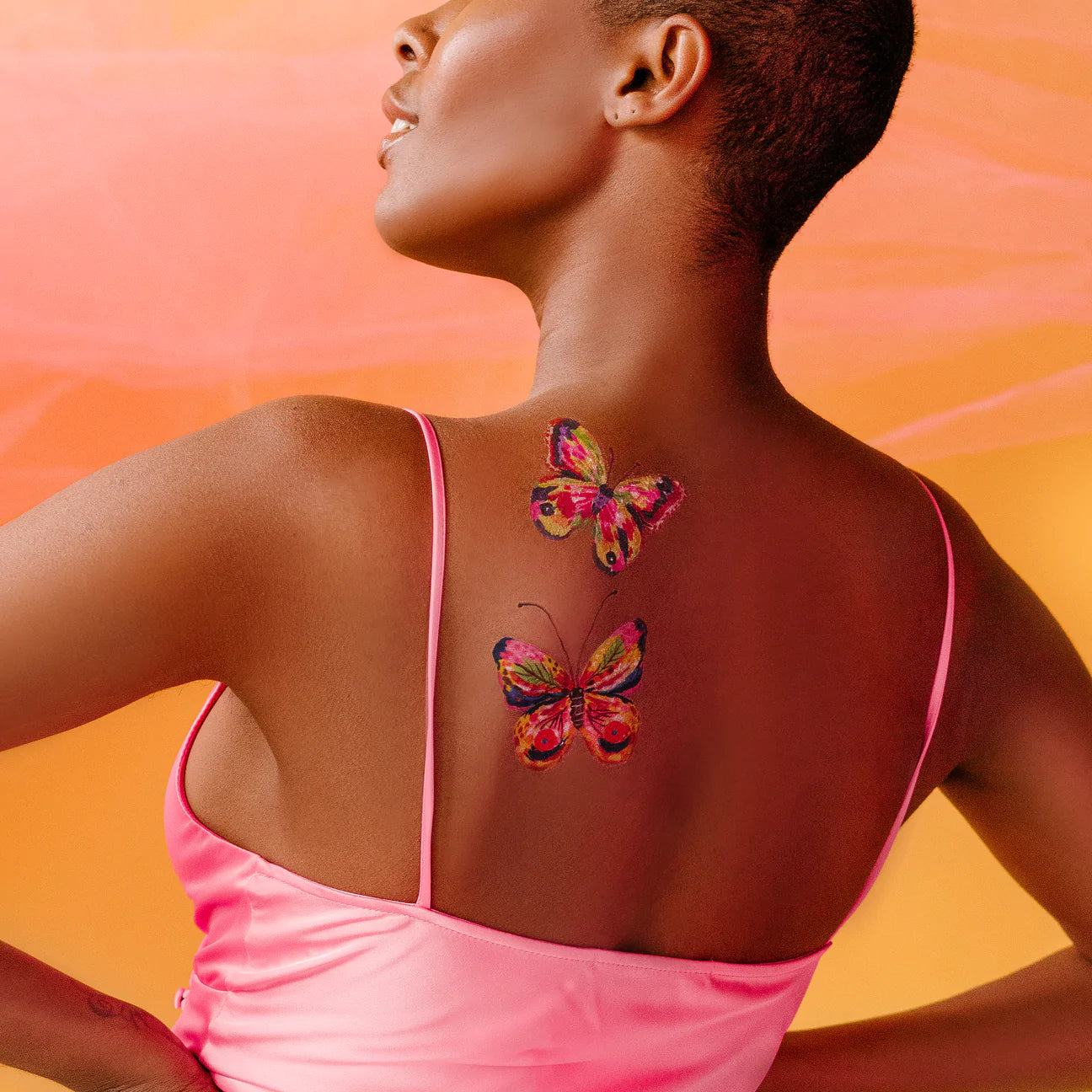 Fluttering Colors Tattoo Set