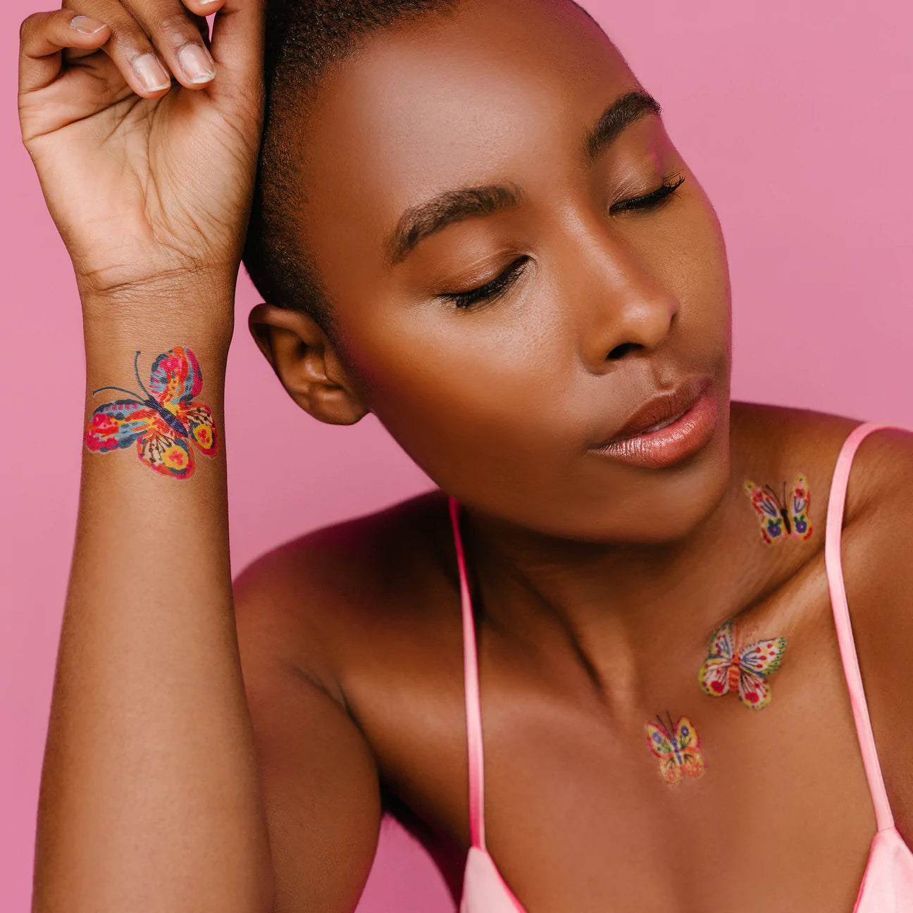 Fluttering Colors Tattoo Set