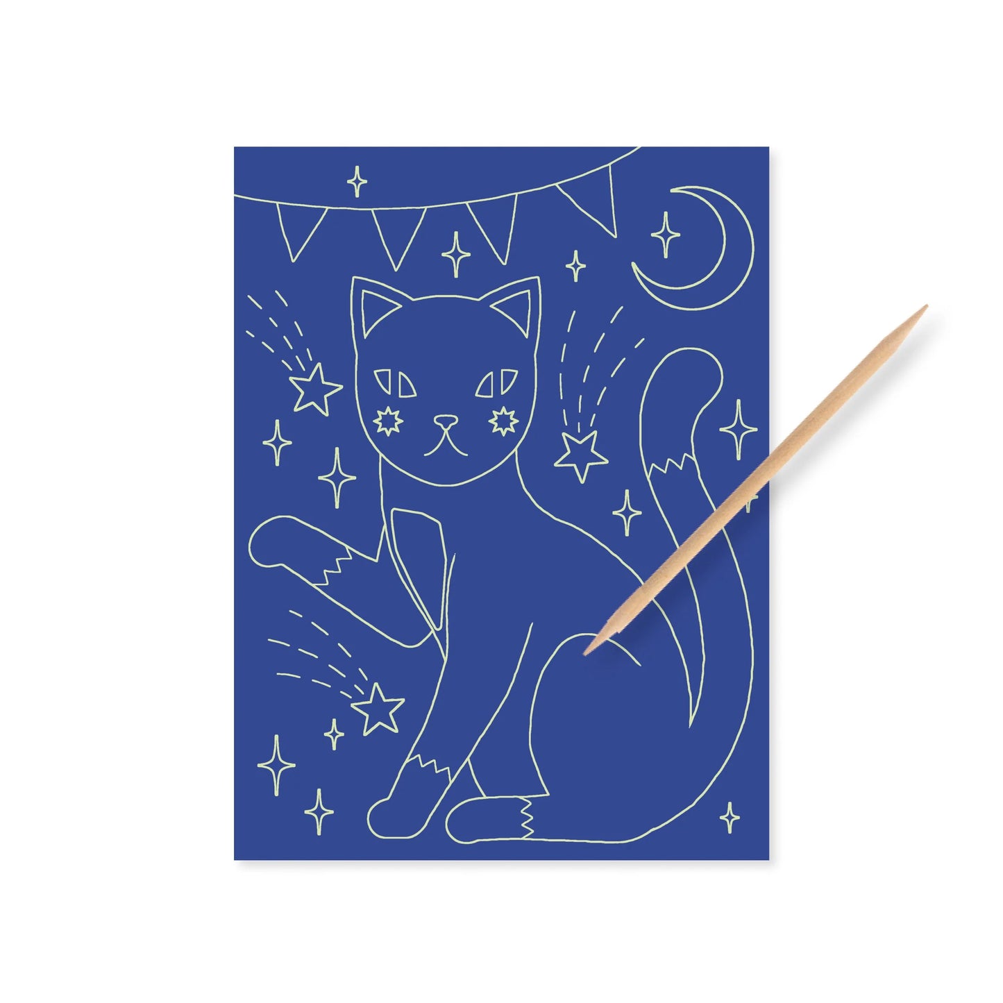 Glow-in-the-Dark Scratch Card Activity Set