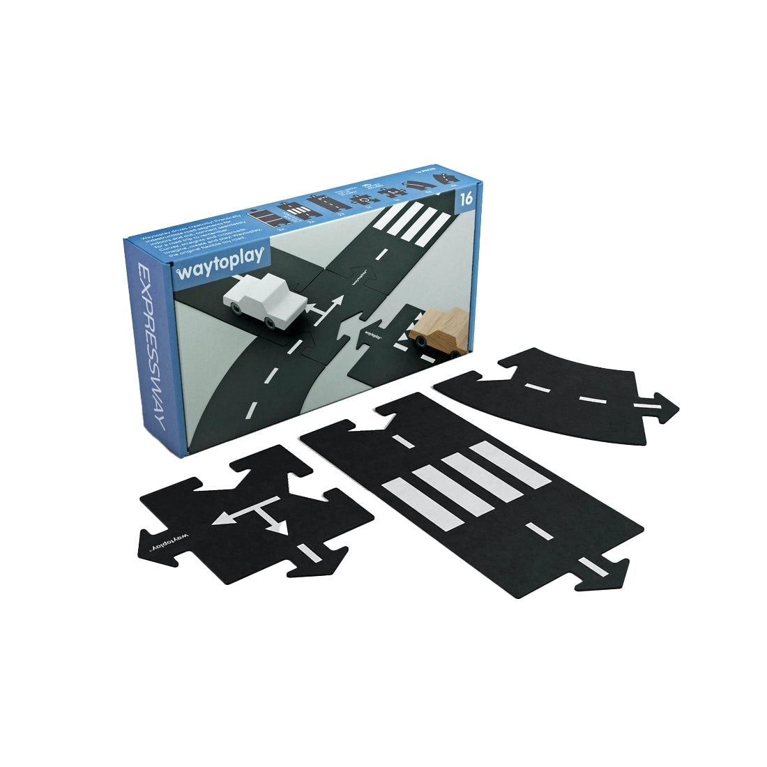 Medium Flexible Toy Road Set | Expressway