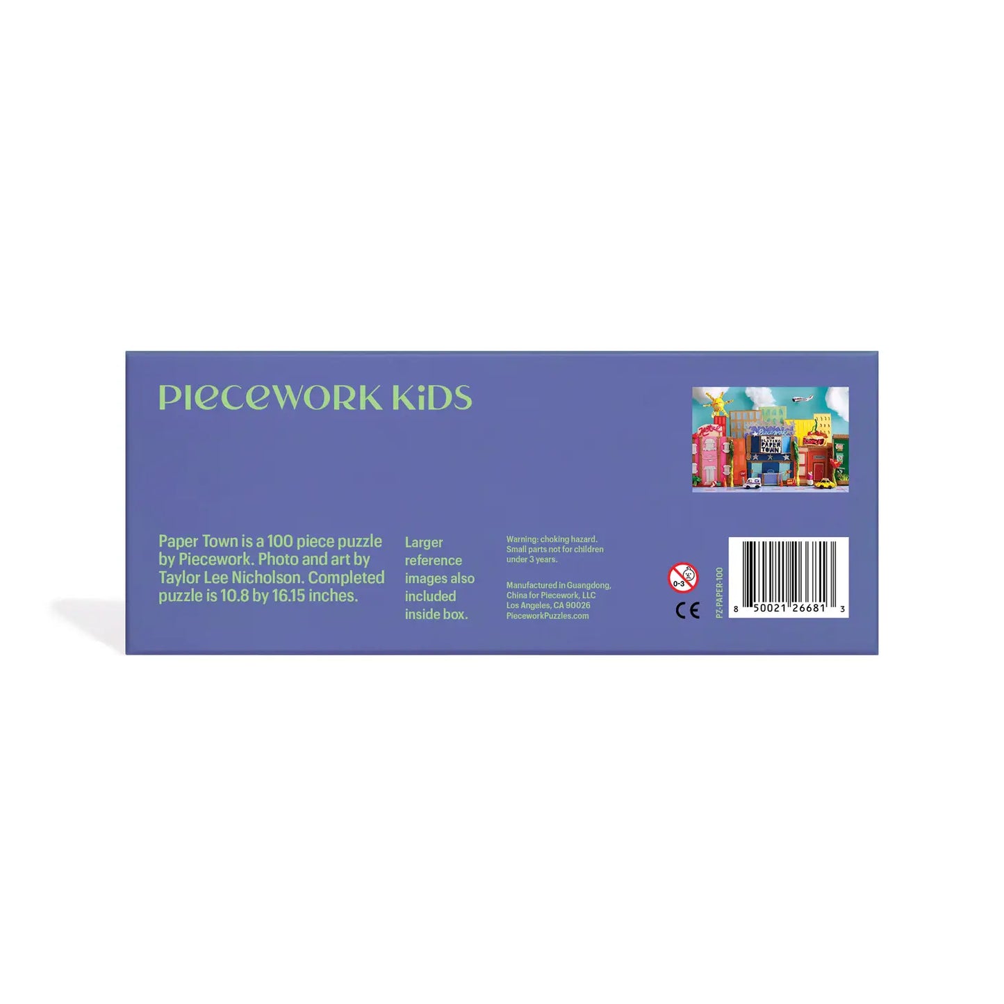 Paper Town | 100 Piece Puzzle