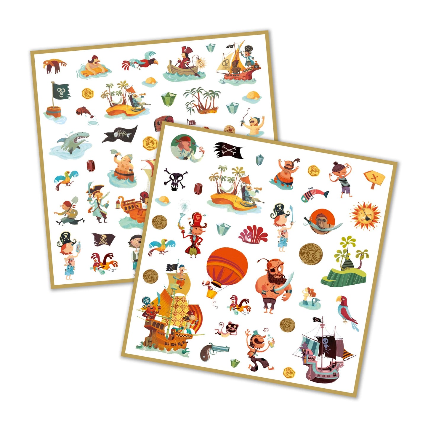 Pirates Sticker Sheets