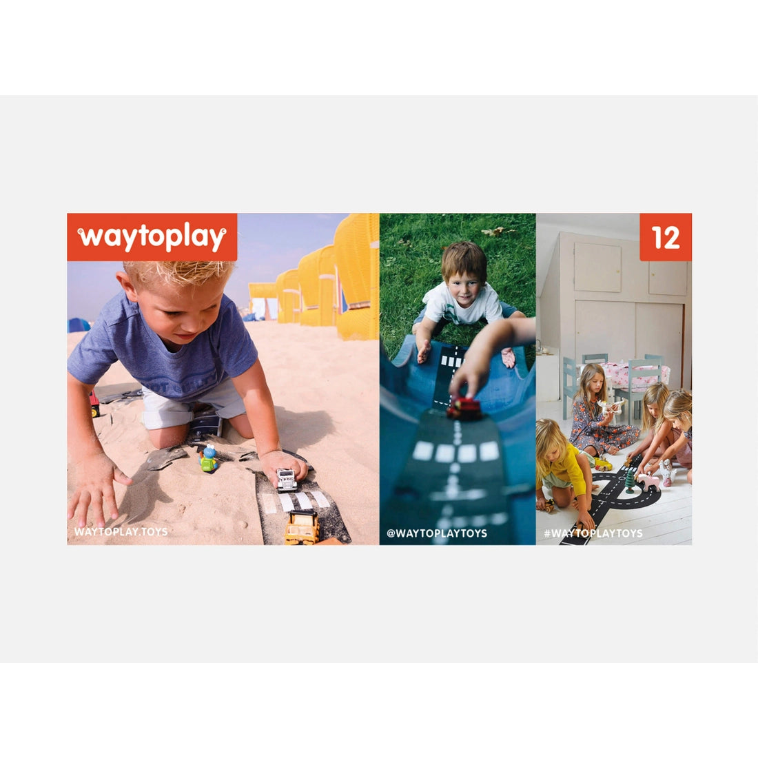 Small Flexible Toy Road Set | Ringroad