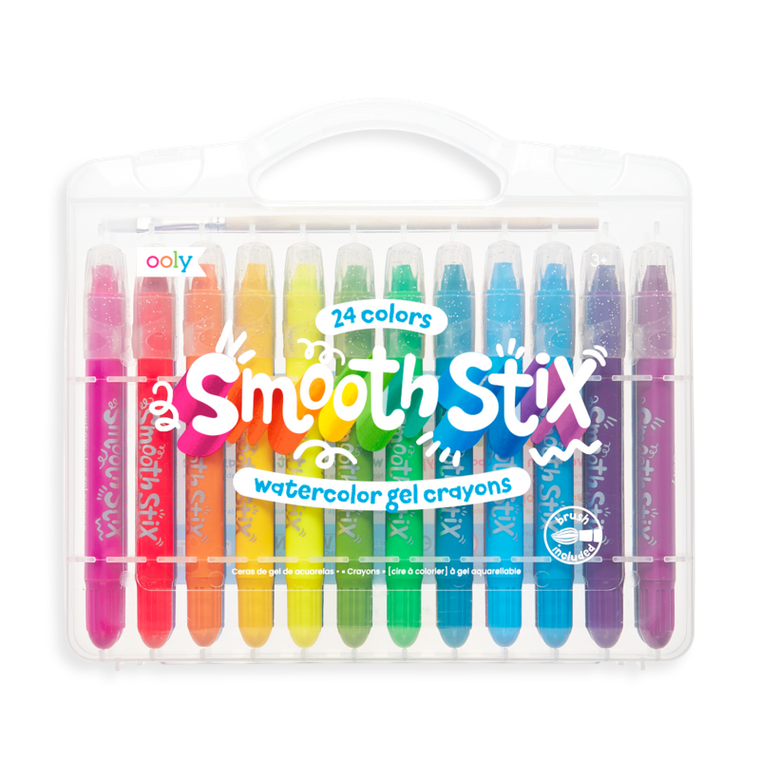 Smooth Stix Watercolor Gel Crayons | 25pc Set