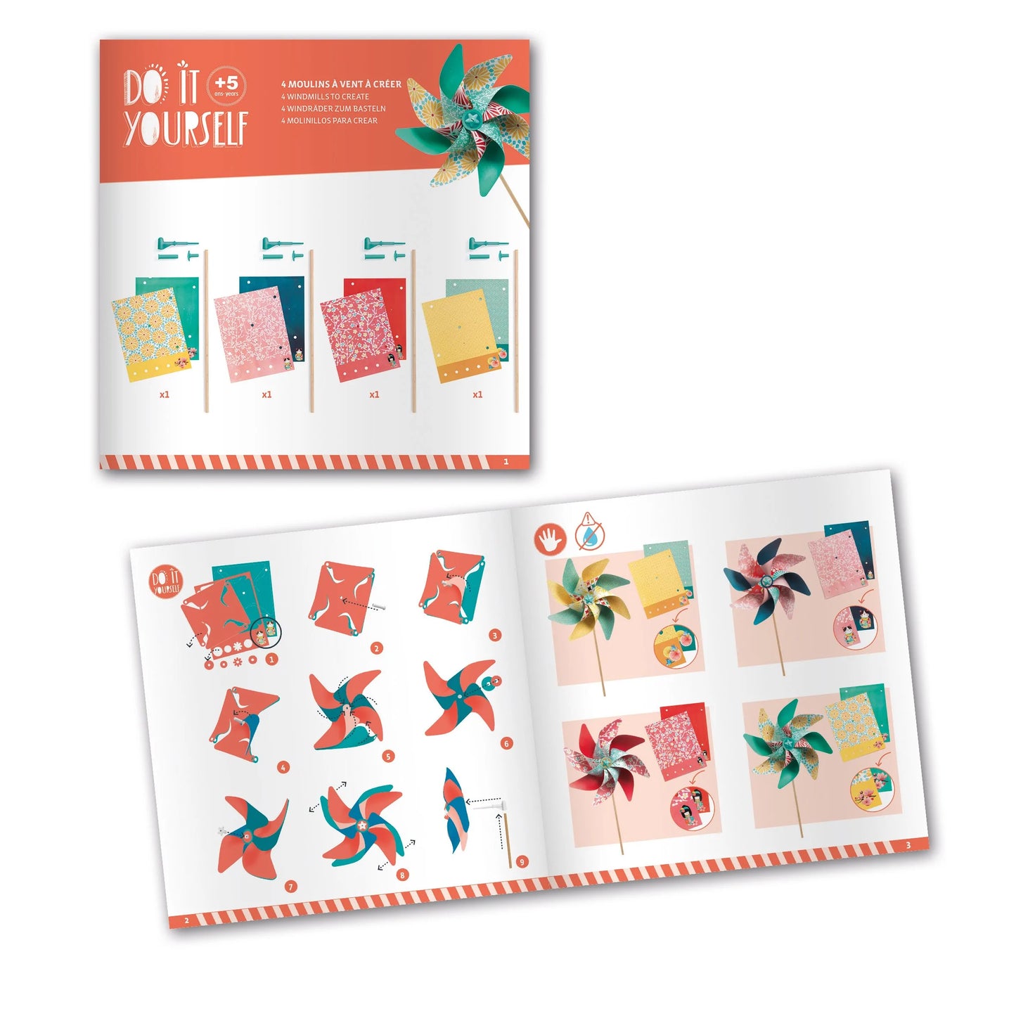 DIY | Sweet Windmills Pinwheel Craft Kit